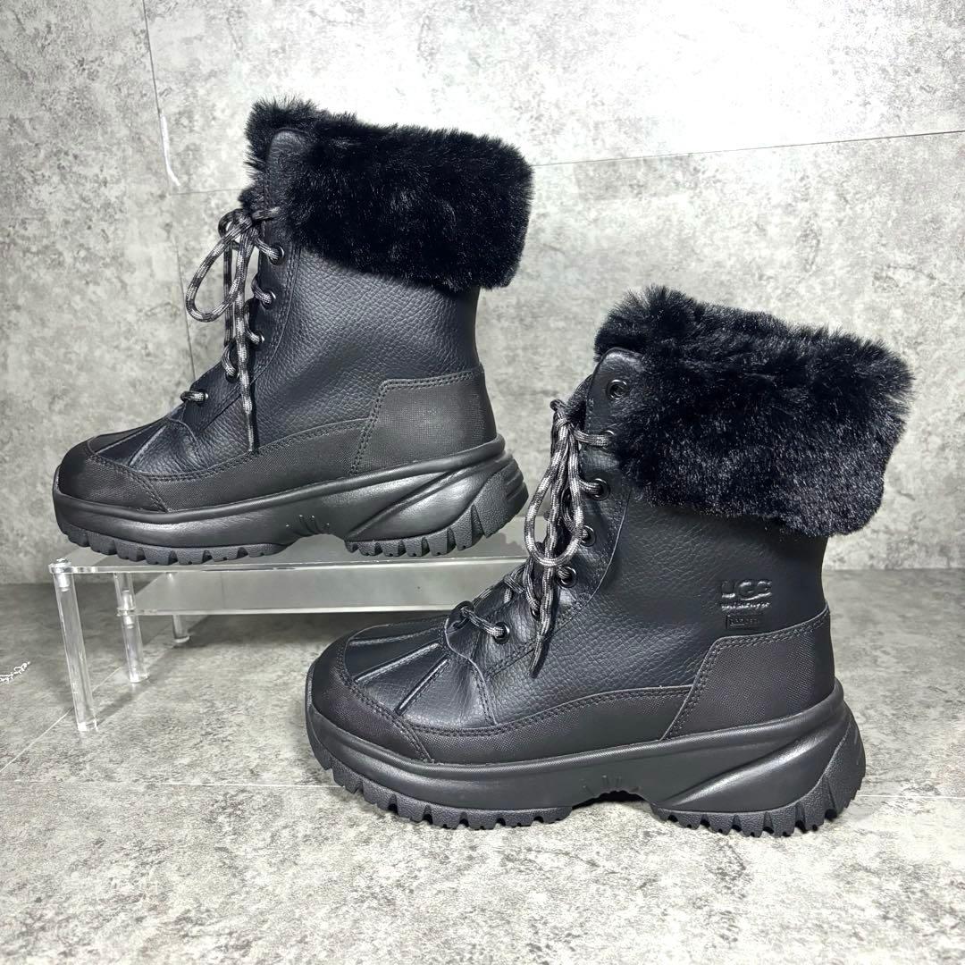 最高峰✨未使用級UGG アディロンダックブーツ 23cm ムートンブーツ 厚底