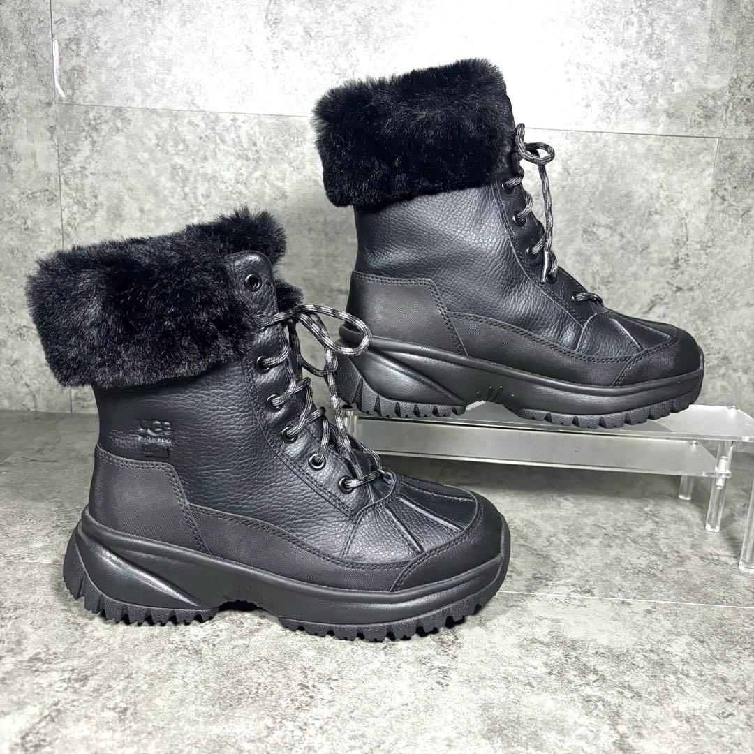 最高峰✨未使用級UGG アディロンダックブーツ 23cm ムートンブーツ 厚底