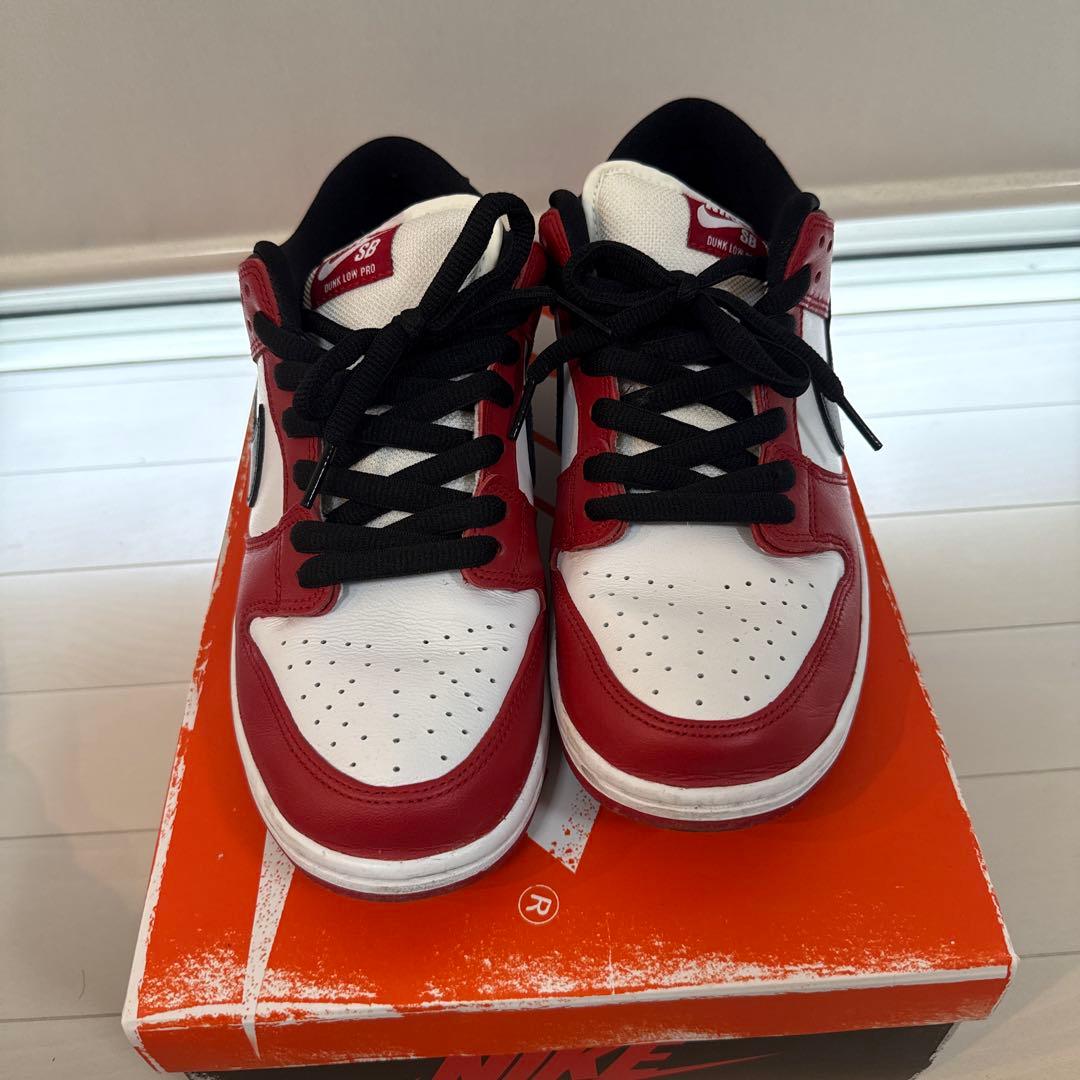 NIKE DUNK LOW ホワイト/レッド/ブラック