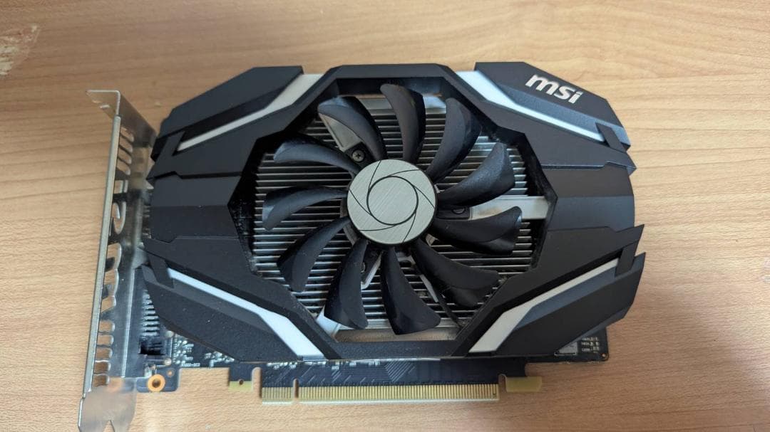 MSI GTX1050Ti 4G OCV1 グラフィックボード 空冷