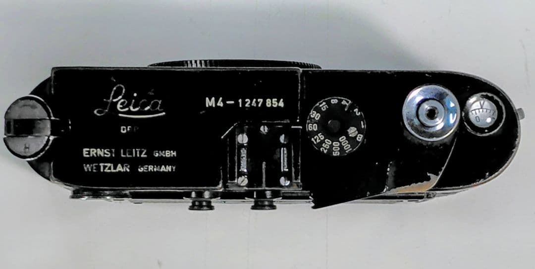 【OH済み】056_Leica M4 Body 黒塗り　124万台