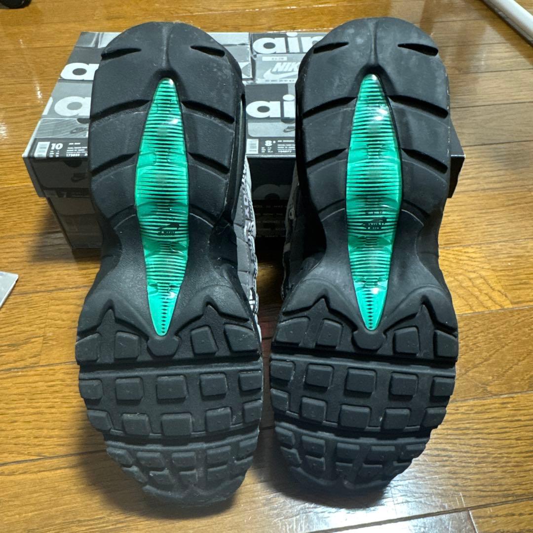 NIKE ナイキ airmax95 atmos別注　クリアジェイド　28.5
