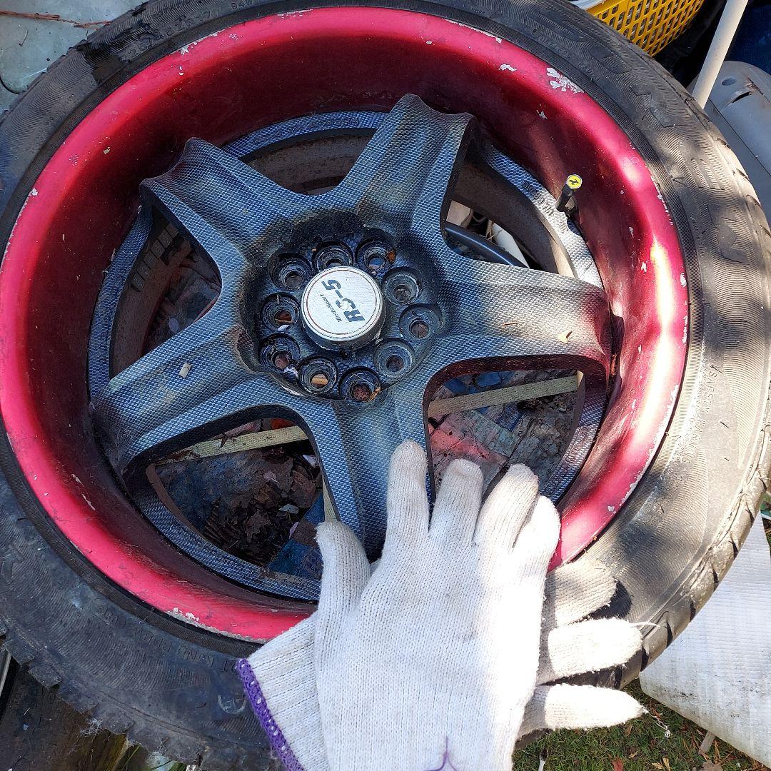 1本価格！レアなウェッズスポーツ225/45/17！別途ホイルのみ2本追加