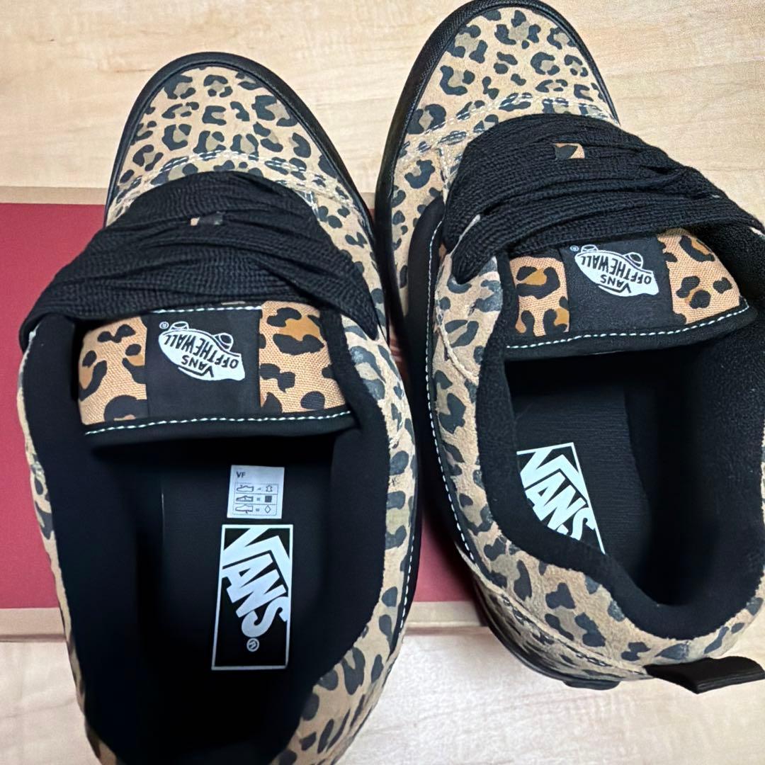 VANS ニュースクール レオパード US8 26.5cm 新品未使用