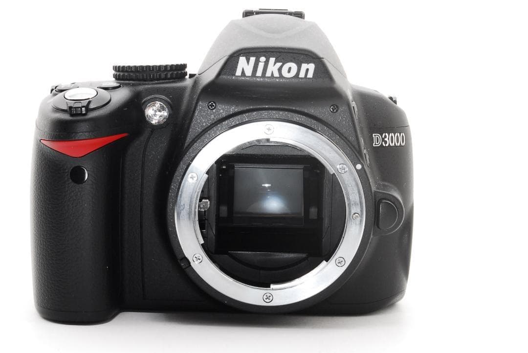 【初心者おすすめ】Nikon D3000 手ブレ補正VRレンズセット