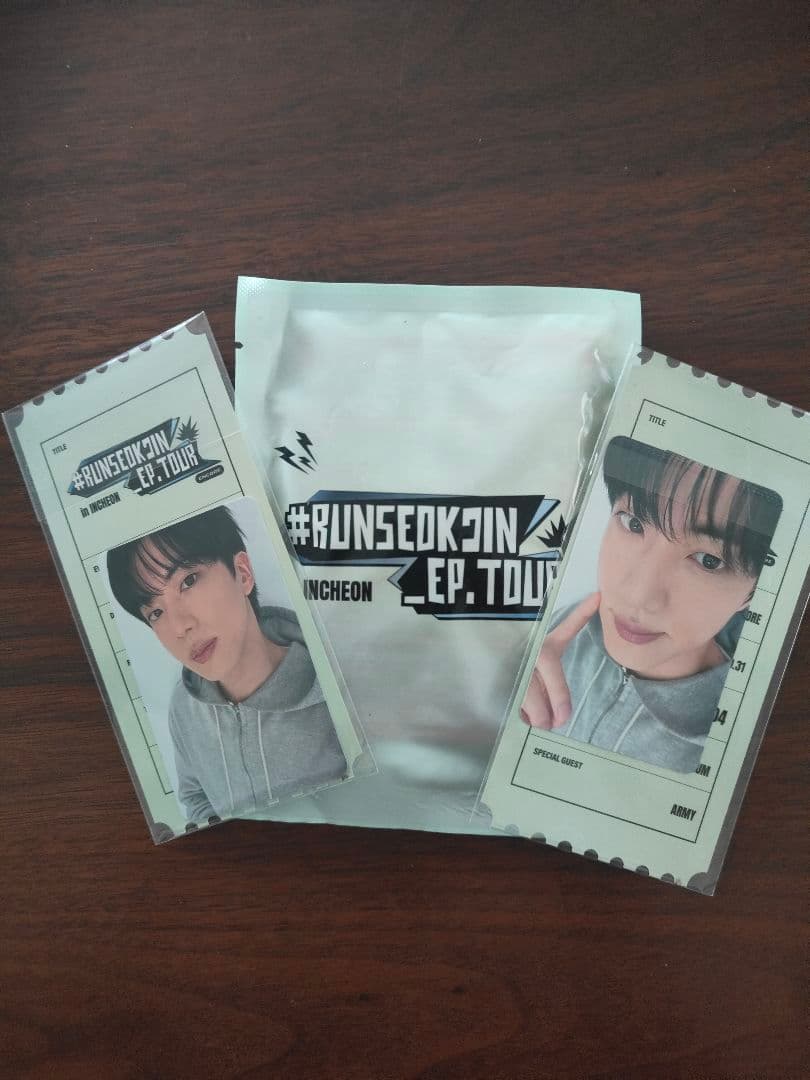 BTS Jin ジン RUNSEOKJIN ENCORE 特典トレカ