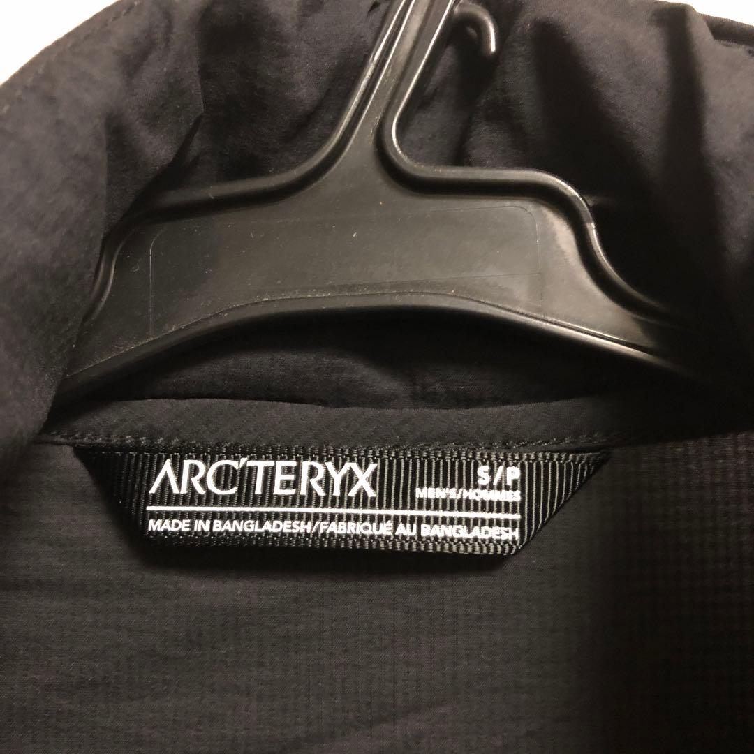 アークテリクス ノディンジャケット nodin jacket ブラック S