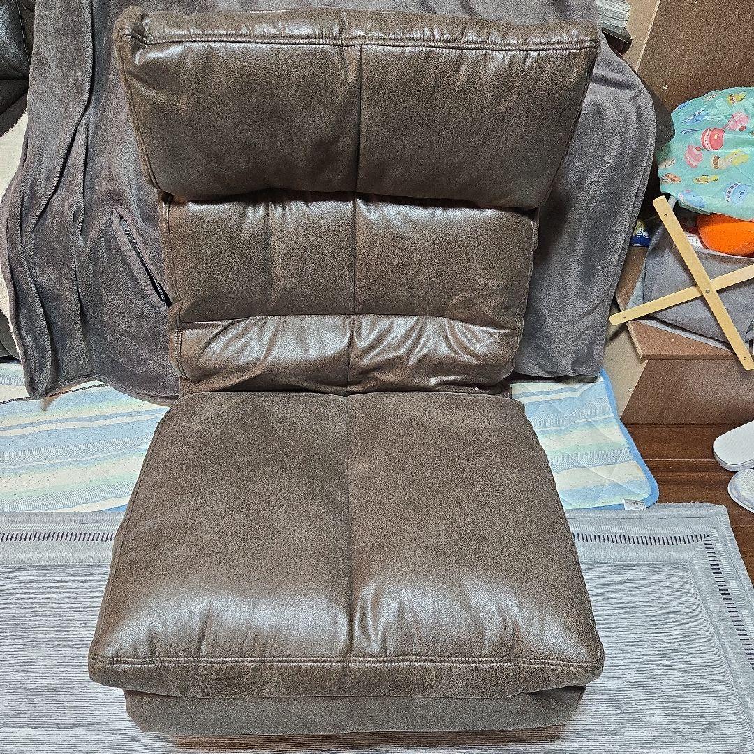 リクライナーソファー　KJ-1 1人掛けソファ ブラウン　ニトリ　値下げ中