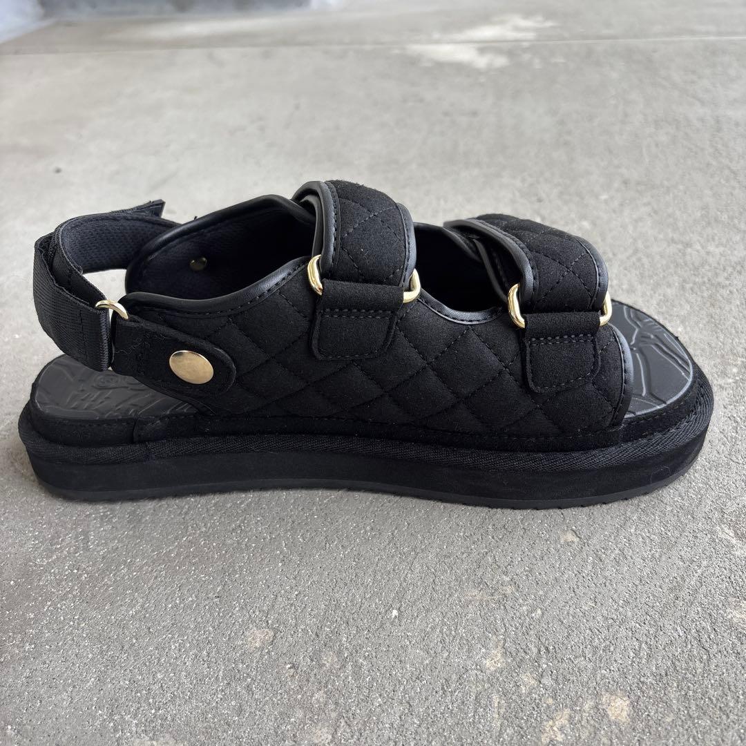 ラクバキ Racbakiフットベットサンダル キルティング　L