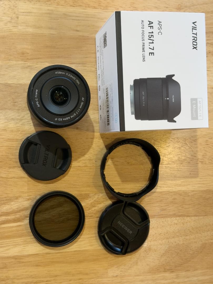 VILTROX AF 15mm f1.7 Sony E レンズ