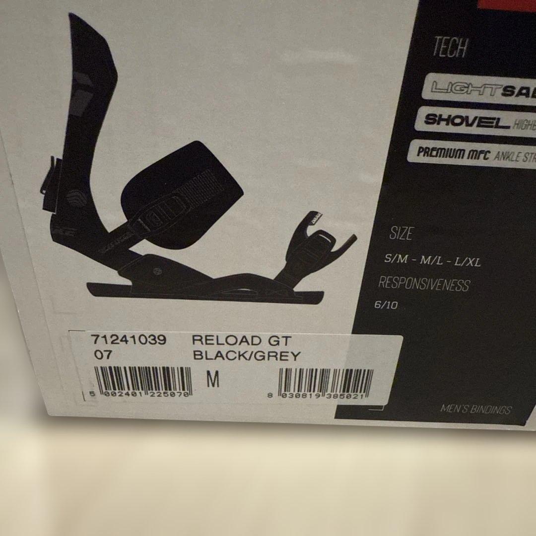 オシム 様　DRAKE RELOAD GTビンディング M/L ブラック