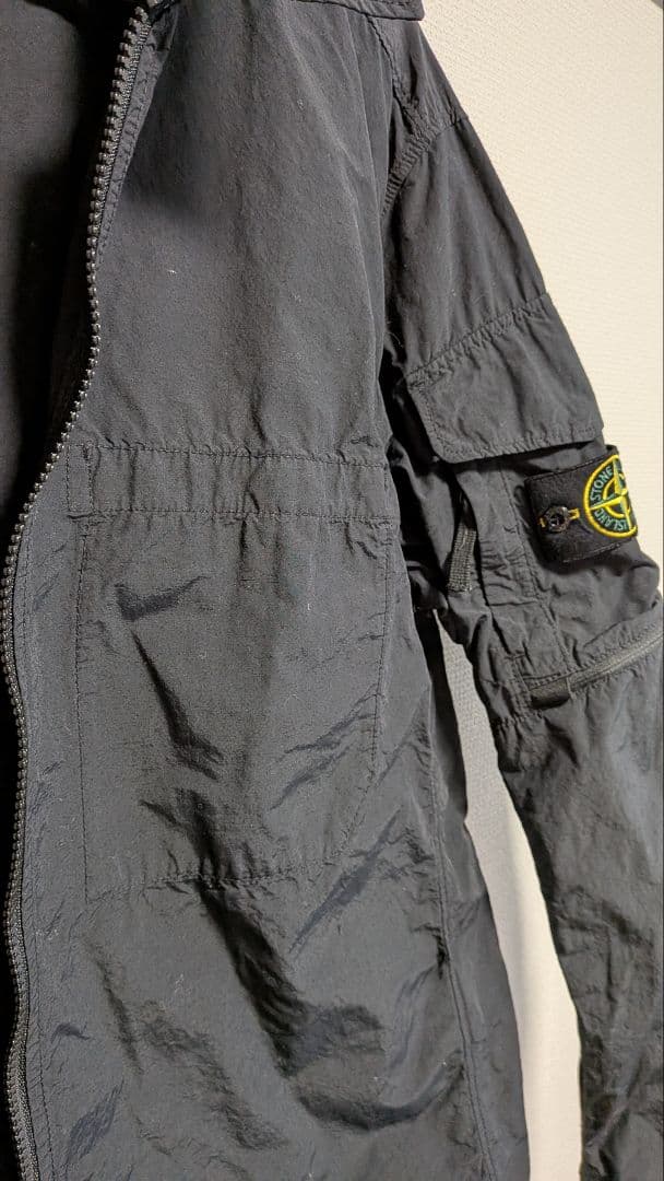 STONE  オーバーシャツ ブラック Lサイズ