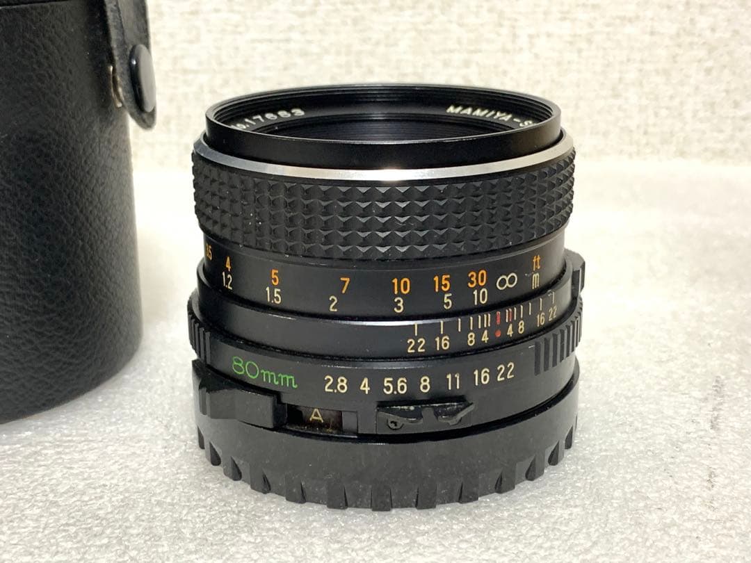 フィルムカメラ Mamiya SEKOR C 1:2.8 80mm