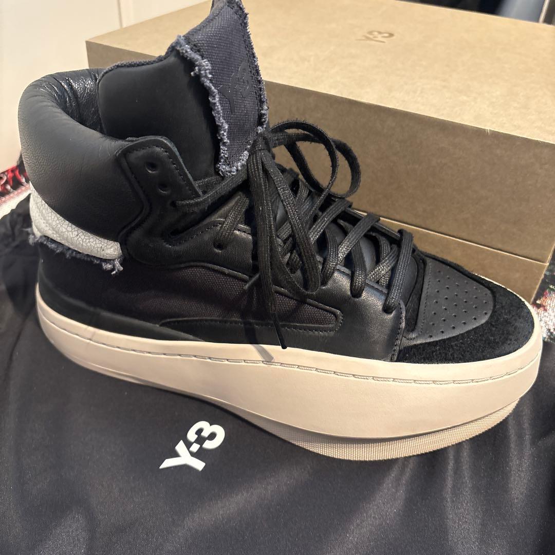 【 美品 】Y-3 CENTENNIAL HIGH ブラック　27.5