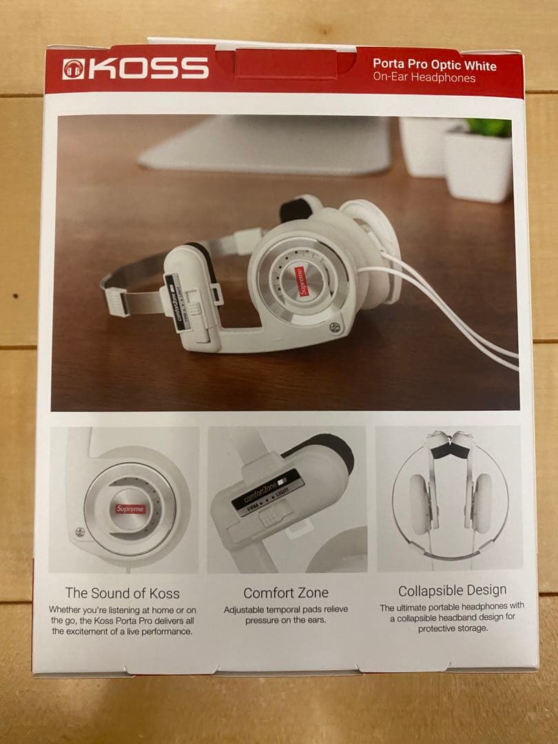Supreme®/Koss PortaPro Headphones 白