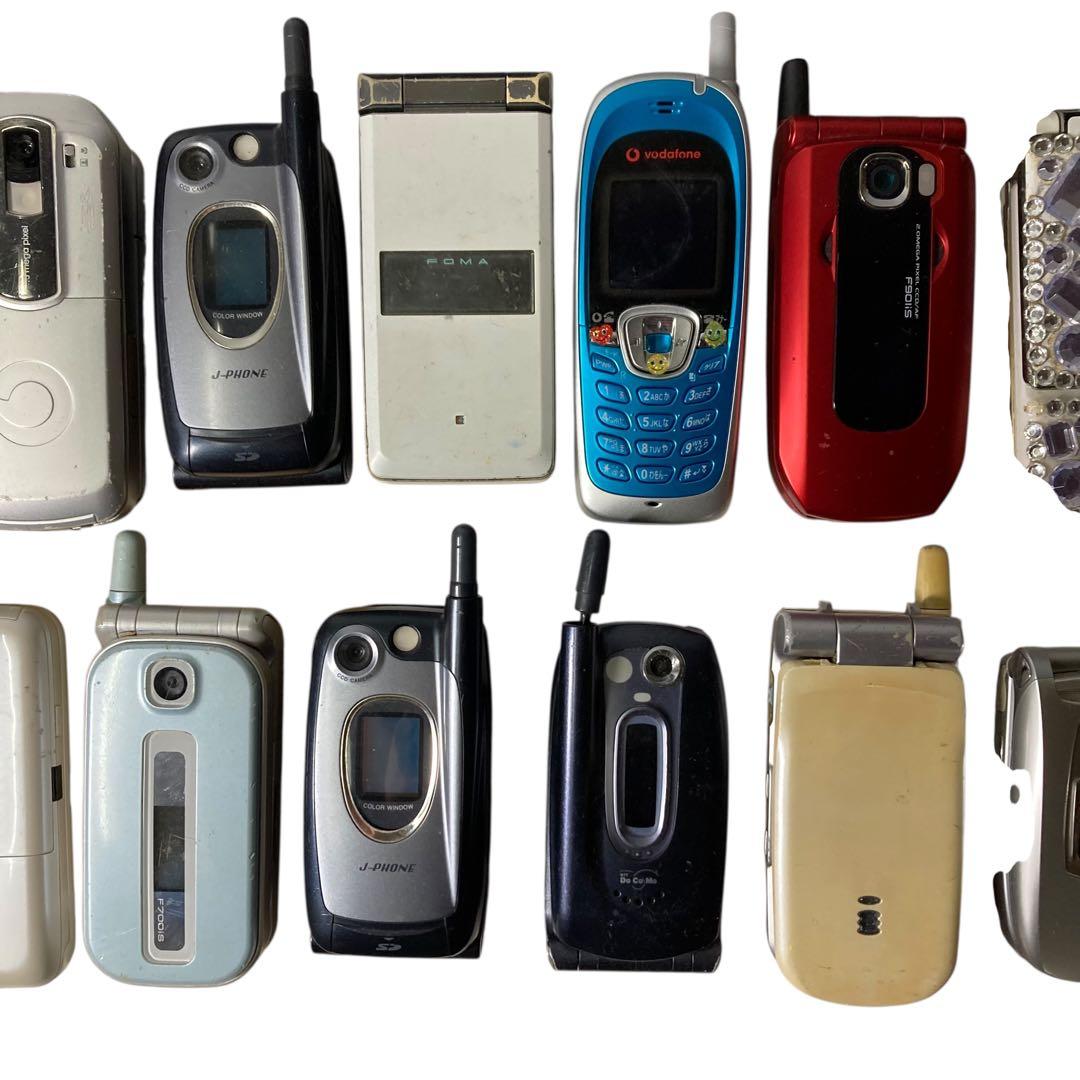 A*P様 【メ0109-19】ガラケースマホタブレット ジャンク品 42台まとめ