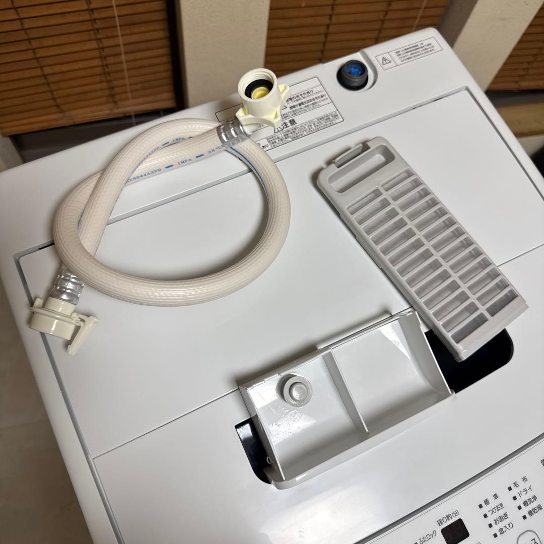 極美品 IRIS OHYAMA 2024年製最新モデル 洗濯機 4.5kg