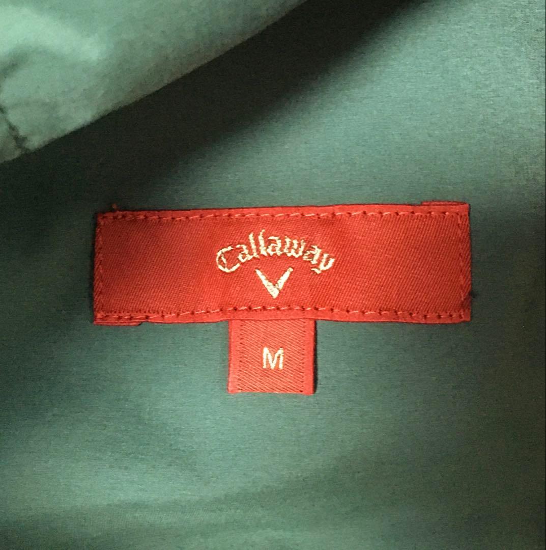美品　キャロウェイ　レッドレーベル　ダウン　M　緑　callaway GOLF