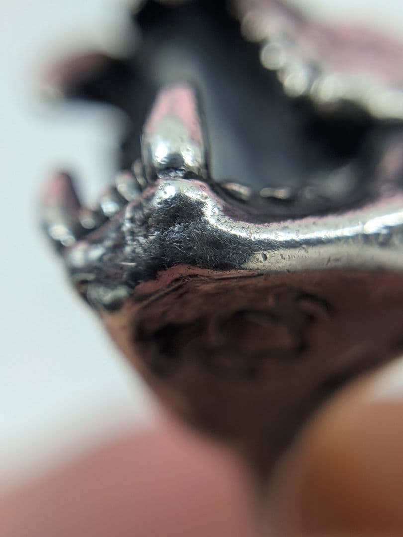 お*引様 ピューマスカルリング　18号　Yhoji Yamamotoゴシックヨウ