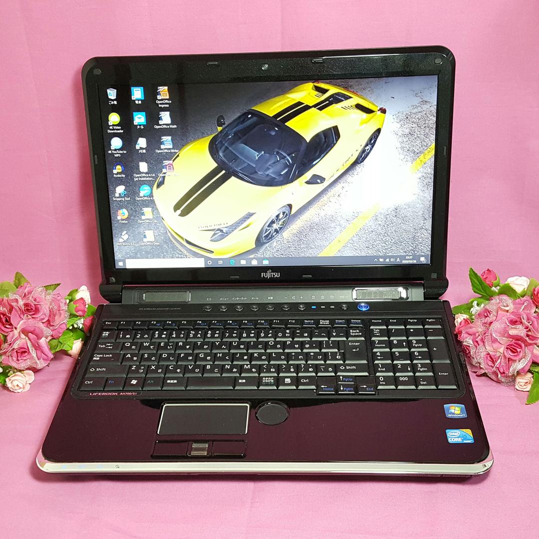 ブルーレイ✨ブラック✨Core-i5✨WEBカメラ✨テレワーク✨大容量500G