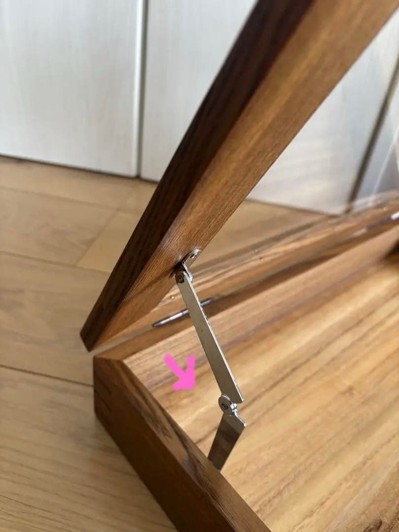 木製ガラス蓋付きディスプレイケース