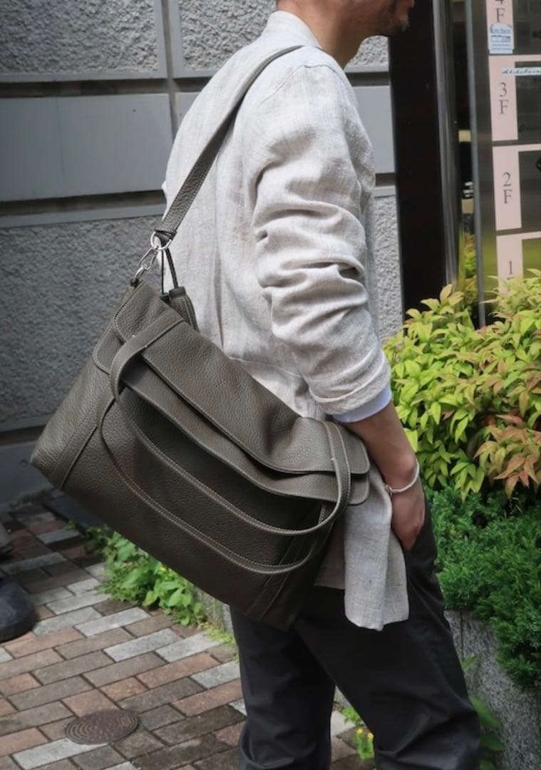 【新品未使用】ACATEアカーテ GREGALEグレゲイル レザートートバッグ