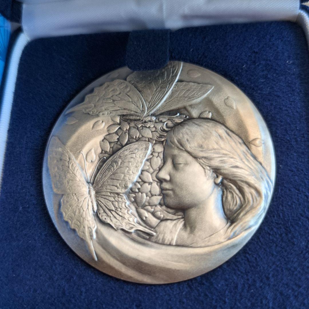 ☆土日祝限定☆【新品未使用】平成１９年　桜の通り抜け記念　銀＆銅メダル　セット