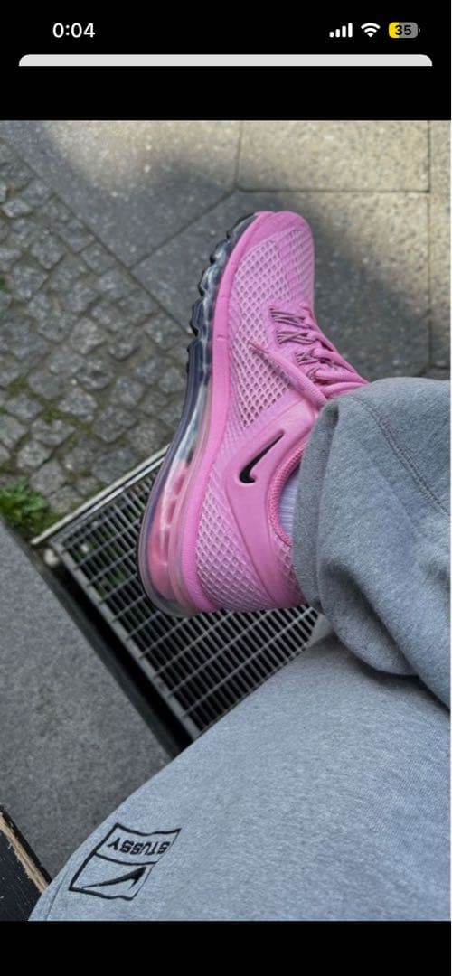 靴 Stussy x Nike Air Max 2013 \"Pink\"