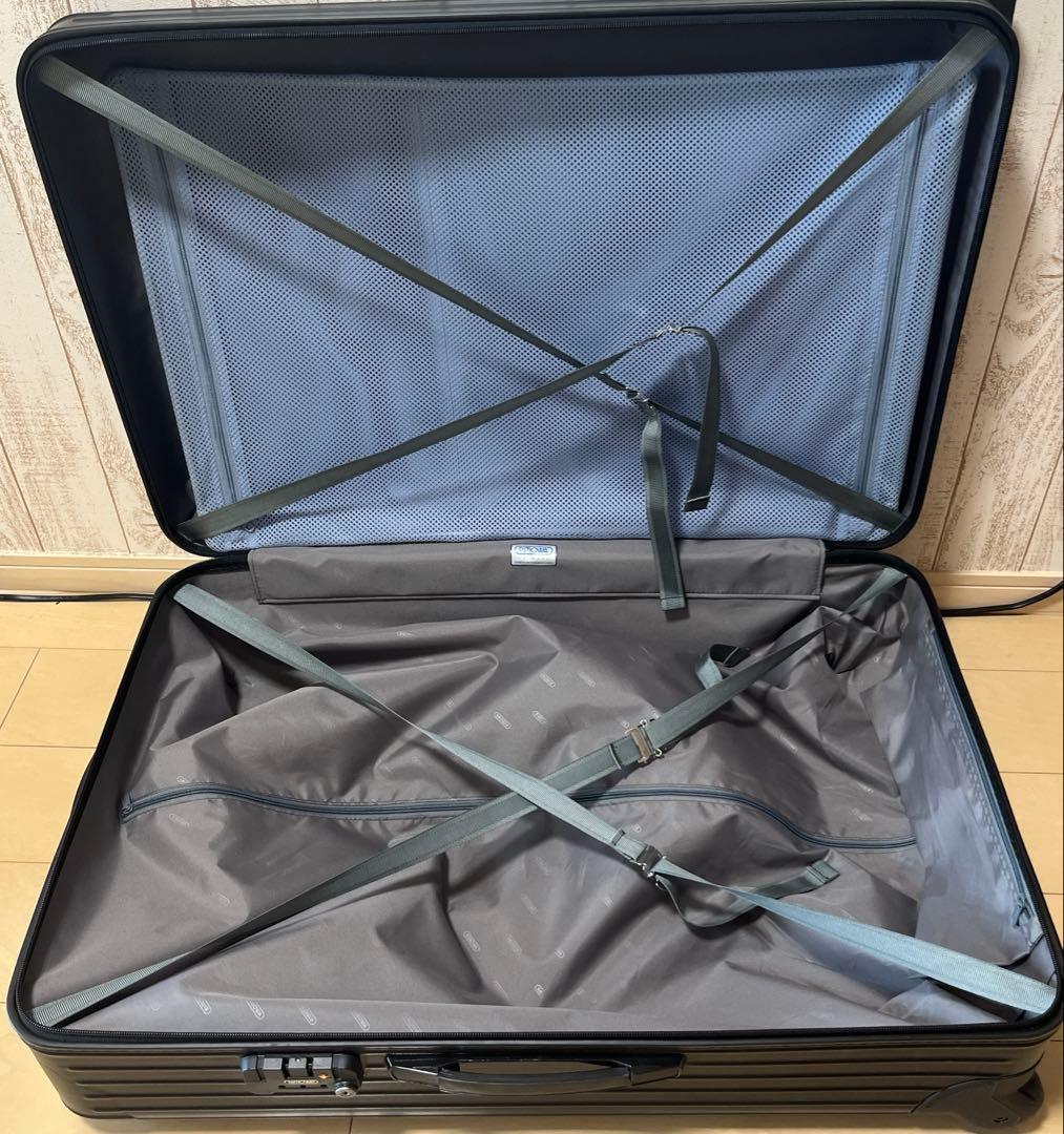 【極美品】RIMOWA SALSA 2輪104ℓ クラスTSAロック付 ブラック