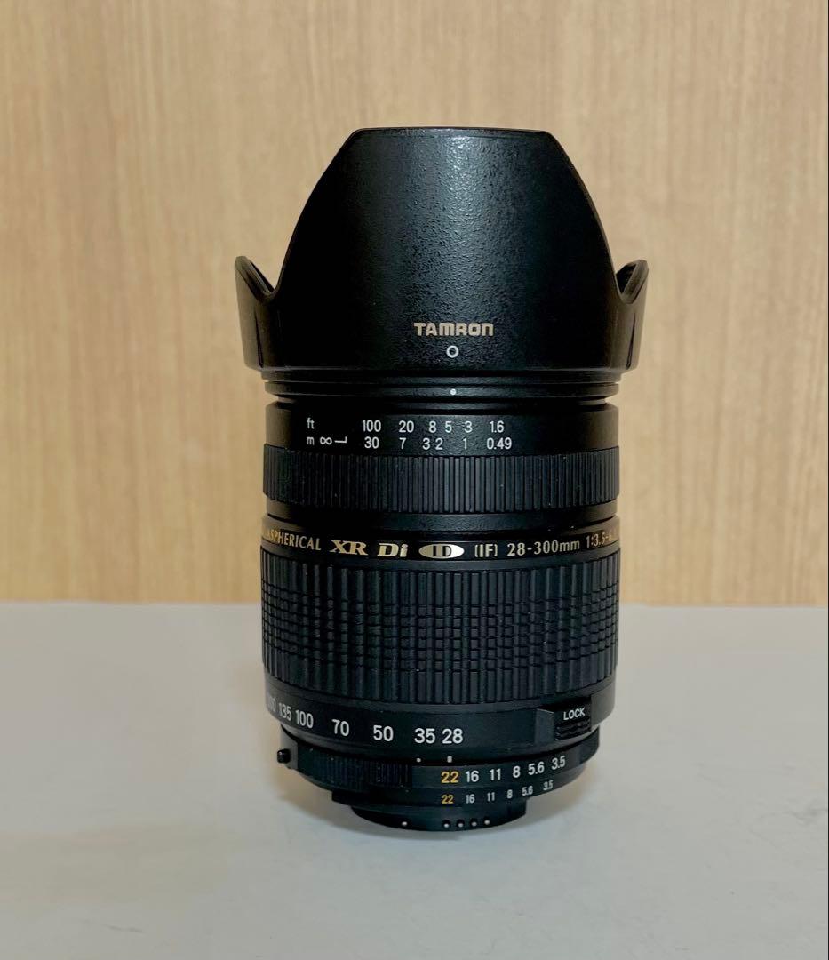 タムロン28-300mm ズームレンズ ニコン用、美品(レンズ以外は対象外)