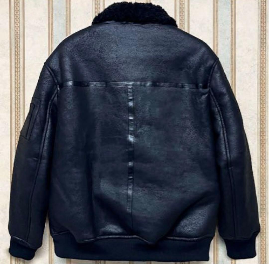 新品未使用・定価14万 FRANKLIN MUSK・レザージャケット・サイズ4