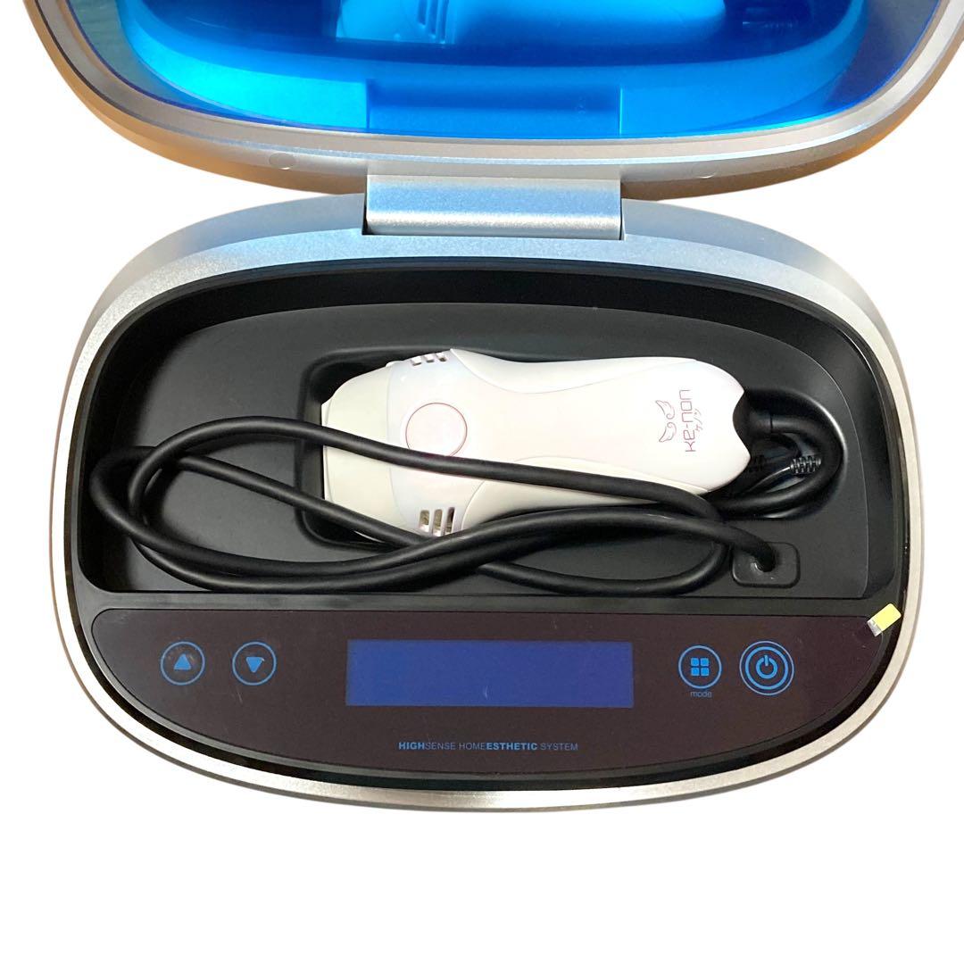 【眉毛脱毛器付】 ケノン 家庭用脱毛器 パールホワイト v.8.0