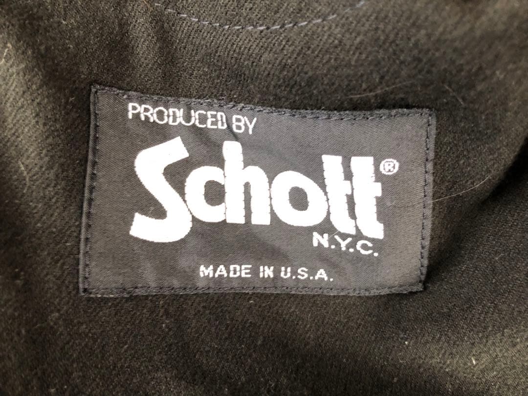 希少 schott 6094H BECK 333 サイズ 46 ショット 馬革