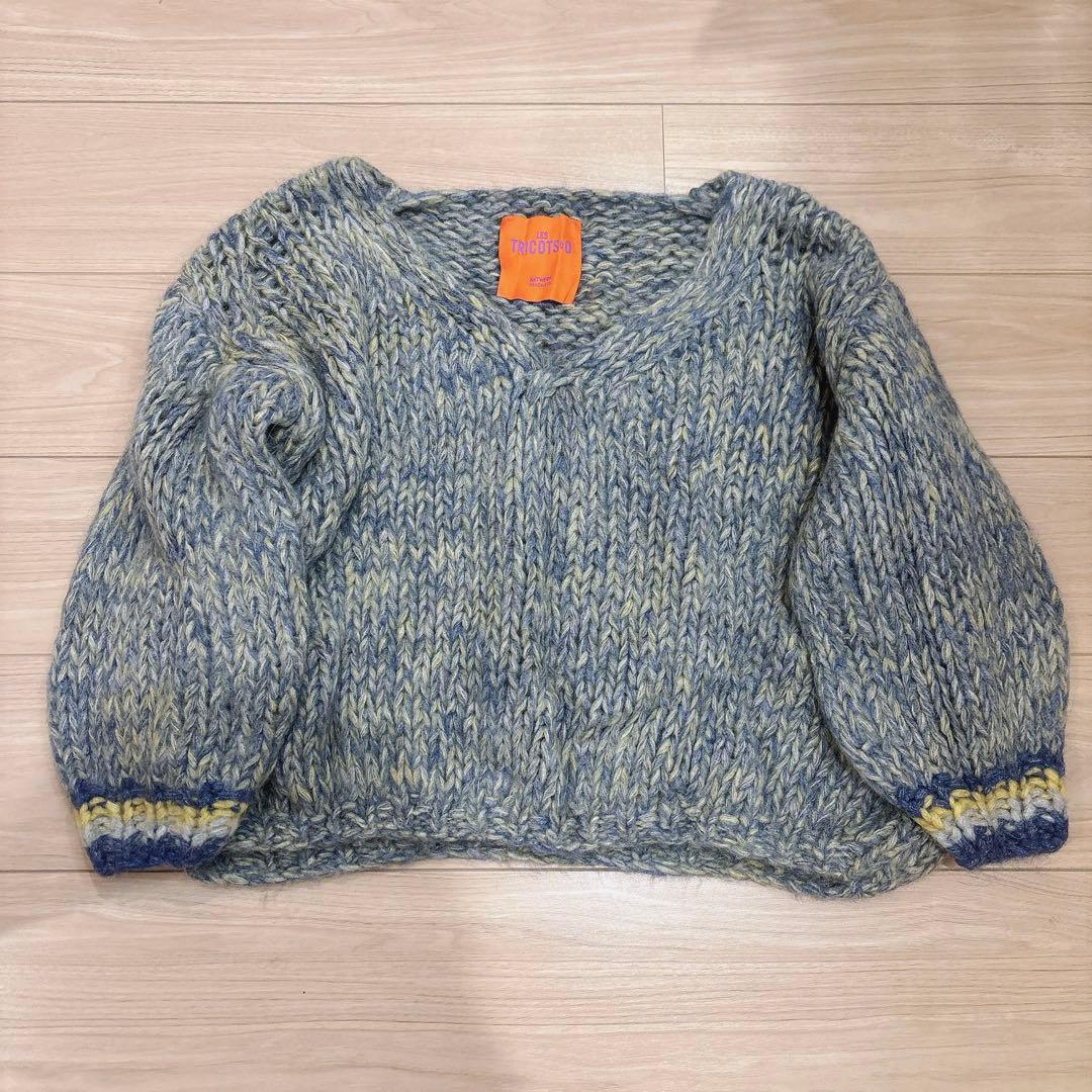 美品 ⭐︎ LES TRICOTS D'O アルパカ混Vネックニットプルオーバー