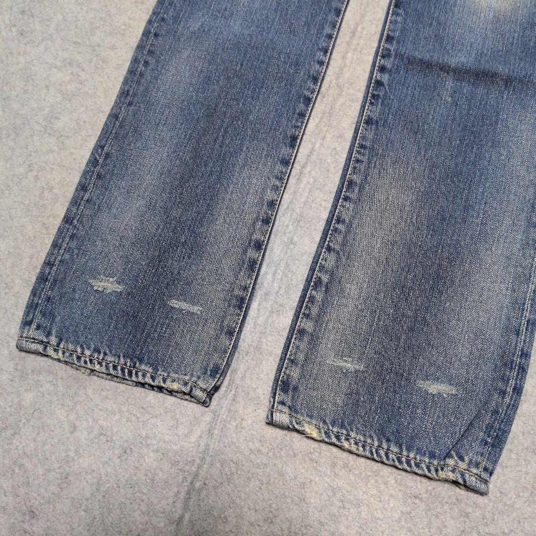 ヒステリックグラマー ファックベア デニムパンツ XS ストレート ダメージ加工