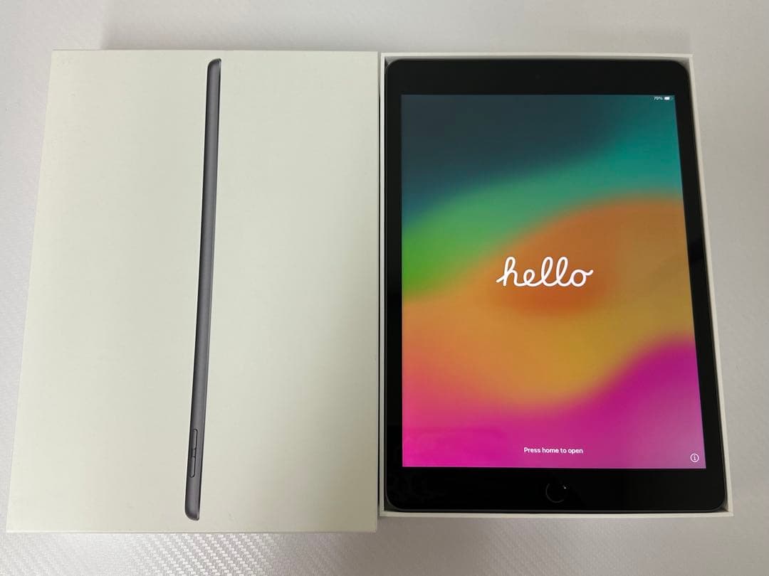 【美品】Apple iPad 第9世代 スペースグレー64GB Wi-Fi
