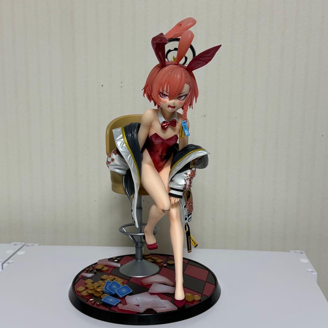開封済み ブルアカ 美甘ネル(バニーガール) スケールフィギュア