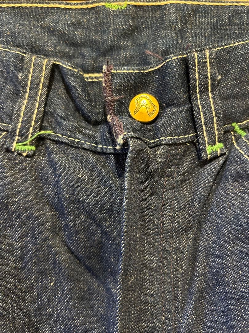 ビンテージ デッドストック デニムペインターパンツ 50's