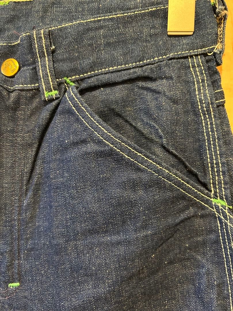 ビンテージ デッドストック デニムペインターパンツ 50's