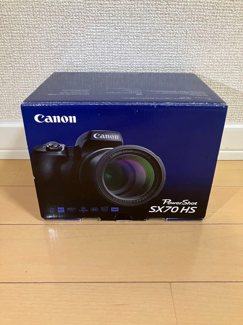 【美品】Canon PowerShot SX70HS 本体、付属品あり