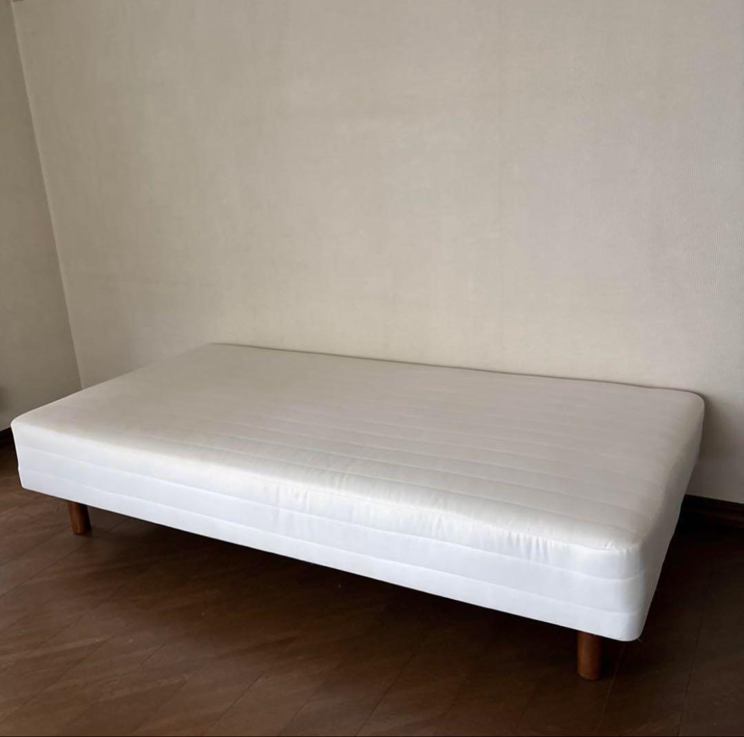 ※断捨離さま専用　 無印良品　脚付マットレス　ポケットコイルマットレス シングル