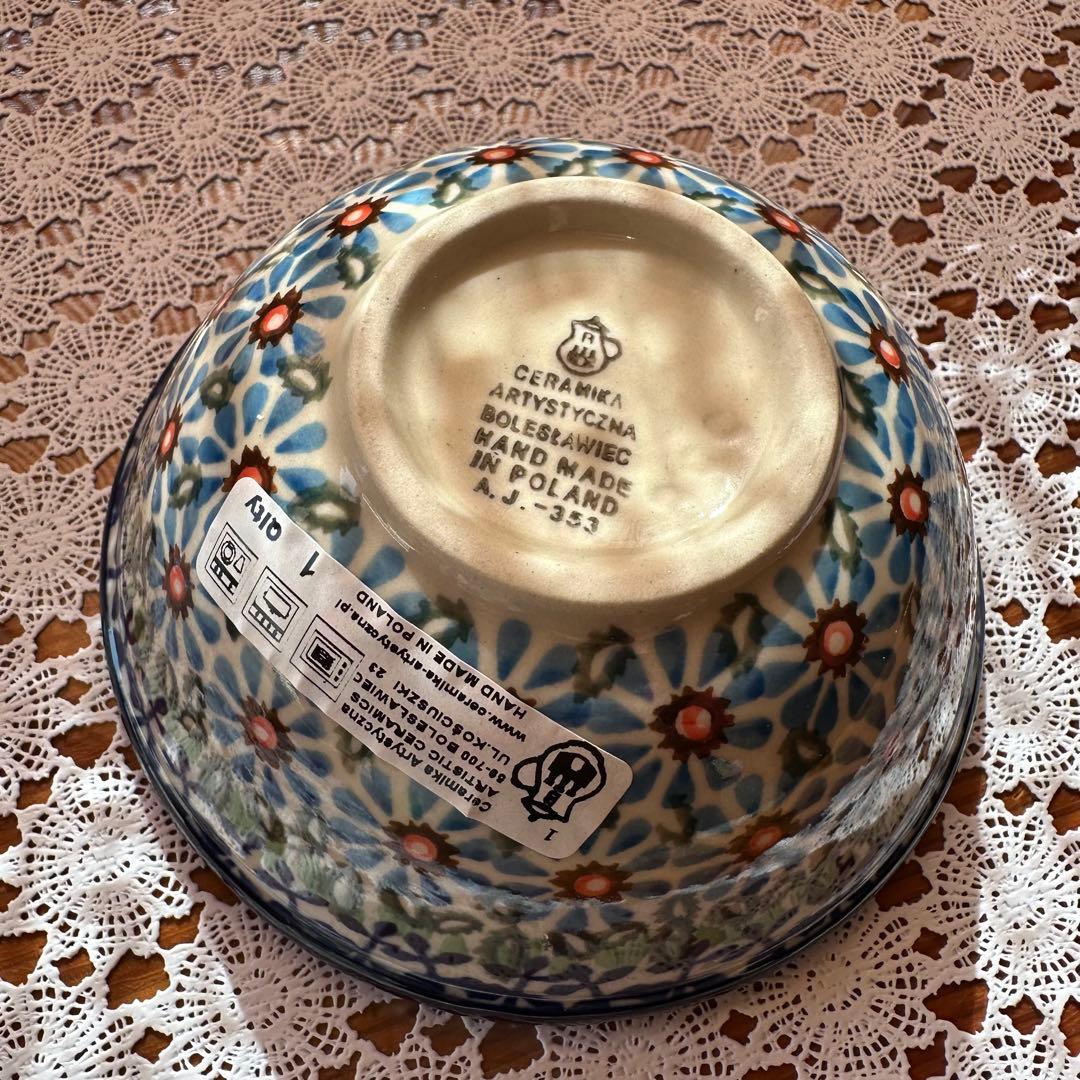 ポーリッシュポタリー　ポーランド食器ツェラミカ アルティスティチナ未使用シール付