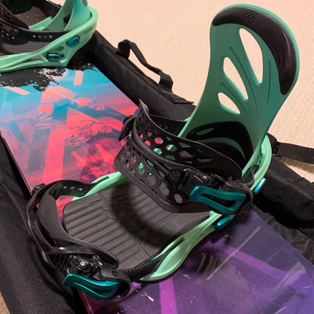 SALOMON WONdER 139 ・ FLUX gu XS セット