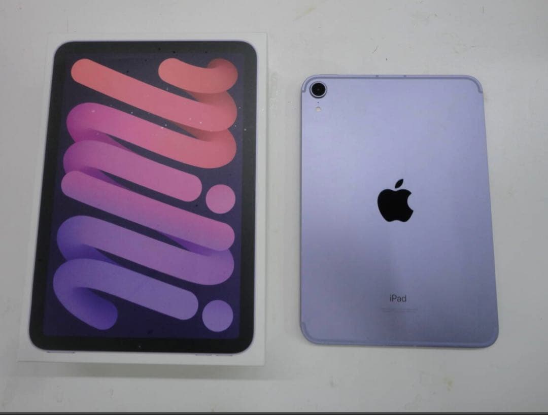 Apple iPad mini6 パープル 本体　ジャンク　セルラーモデル