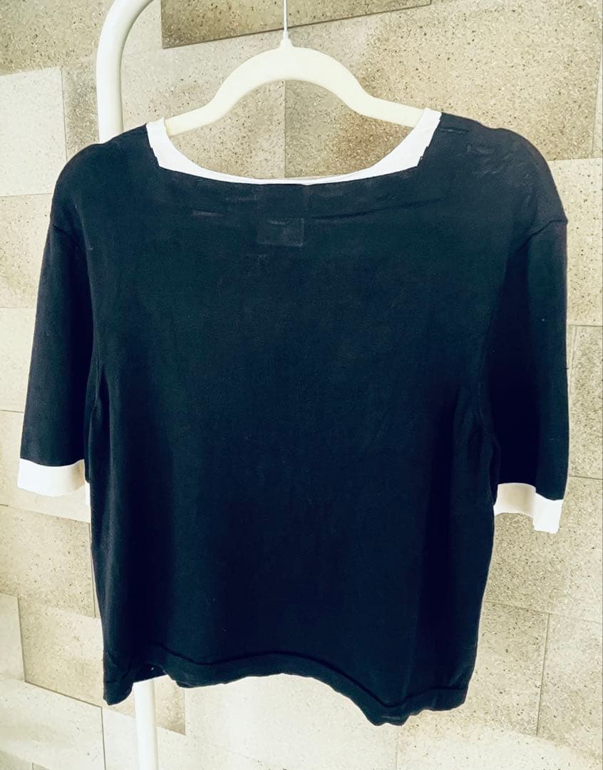 CHANEL シャネル ニット トップス ココマーク金具 正規品