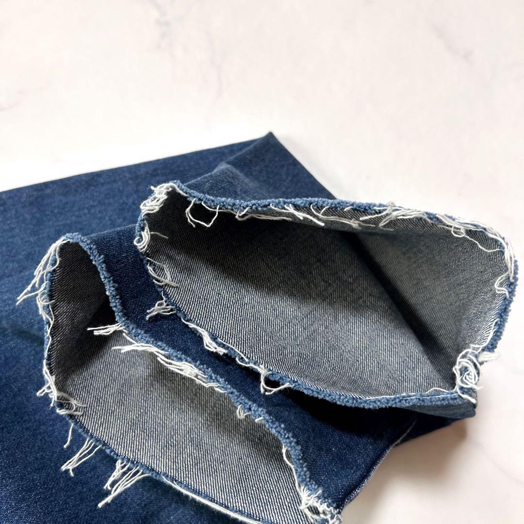 極美品ウィムガゼットインフルエンサーコラボデニムフーディー2025定価3.7千円