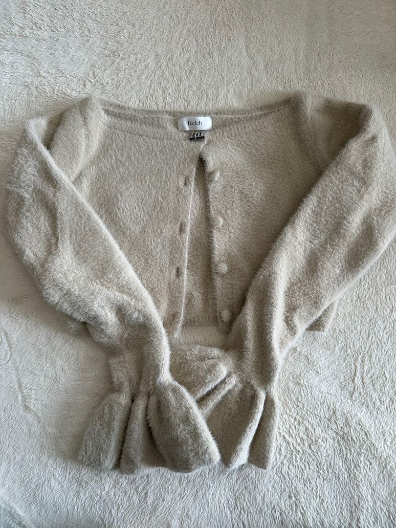 Darich アンサンブルシャギーニットトップス ベージュ FREE