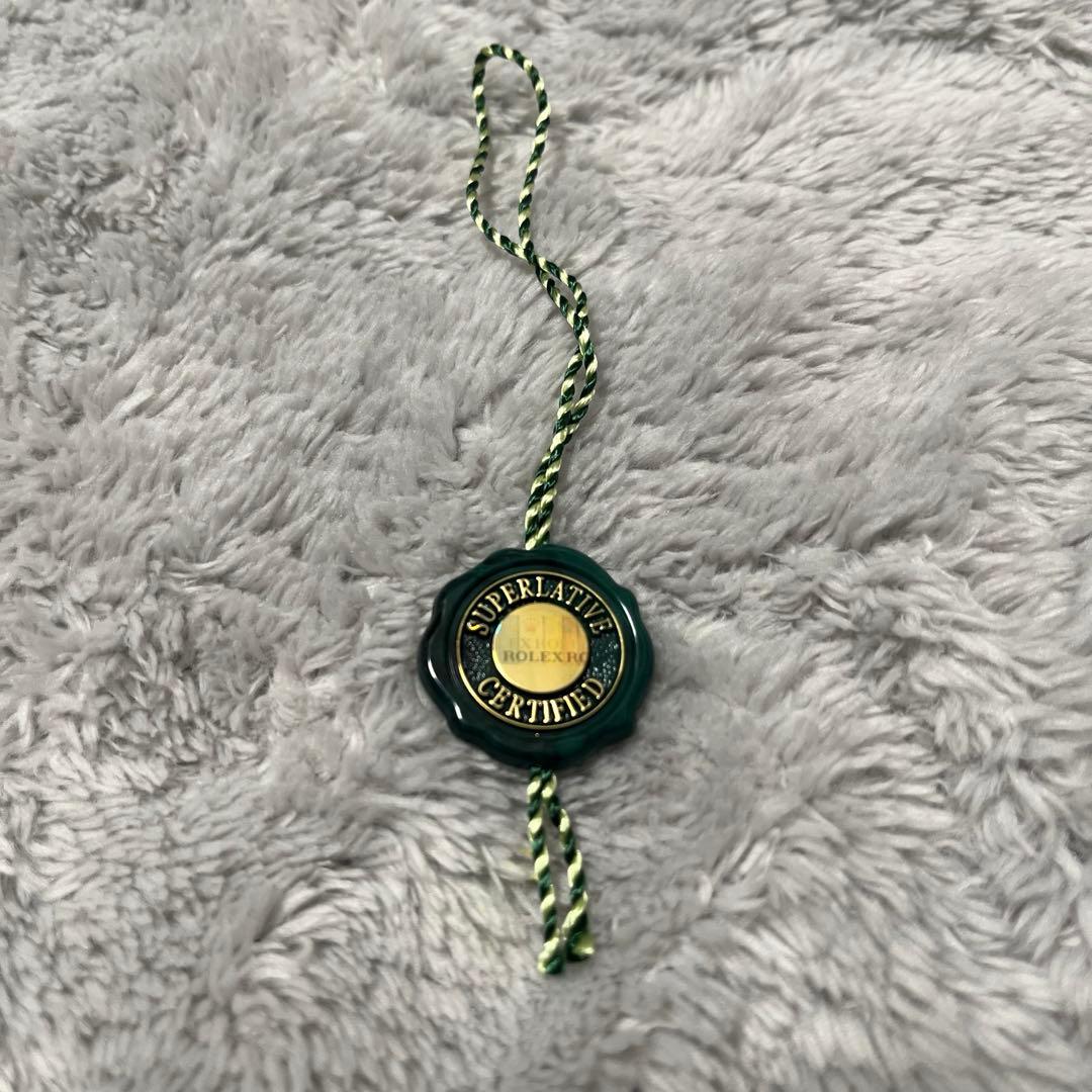 ロレックス　グリーンタグ　正規品