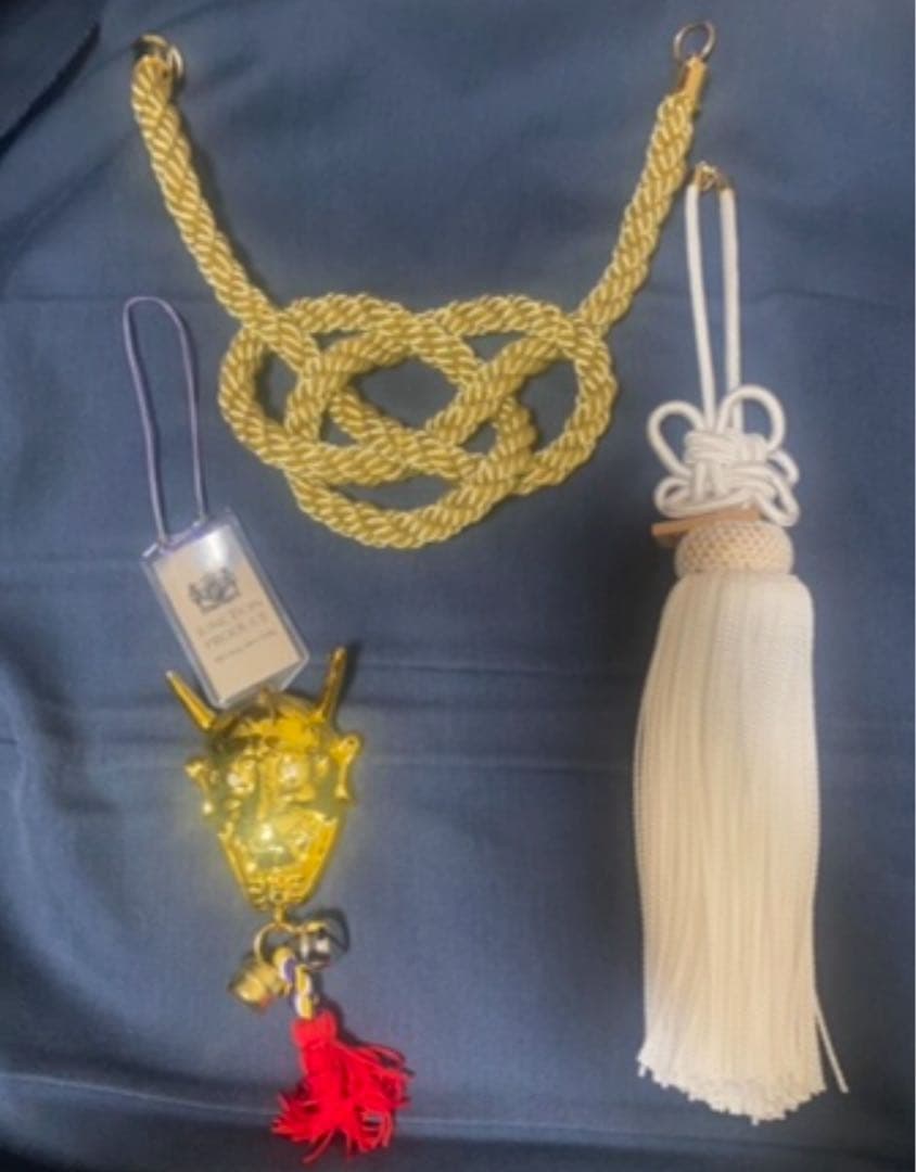 ジャンクションプロデュース　ふさ　縄　般若（金） 3点セット　vipカー