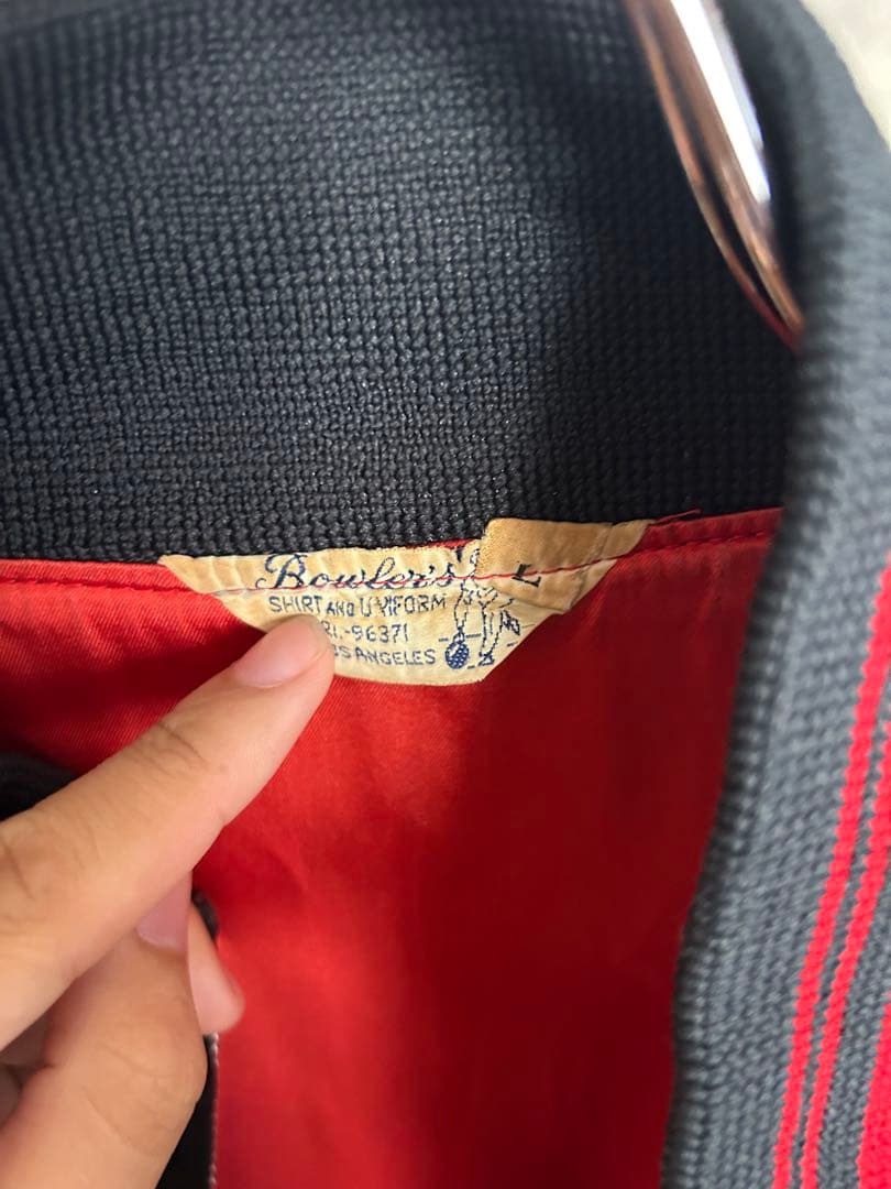 50s ボウリング ジャケット ビンテージ 60s スーベニアジャケット